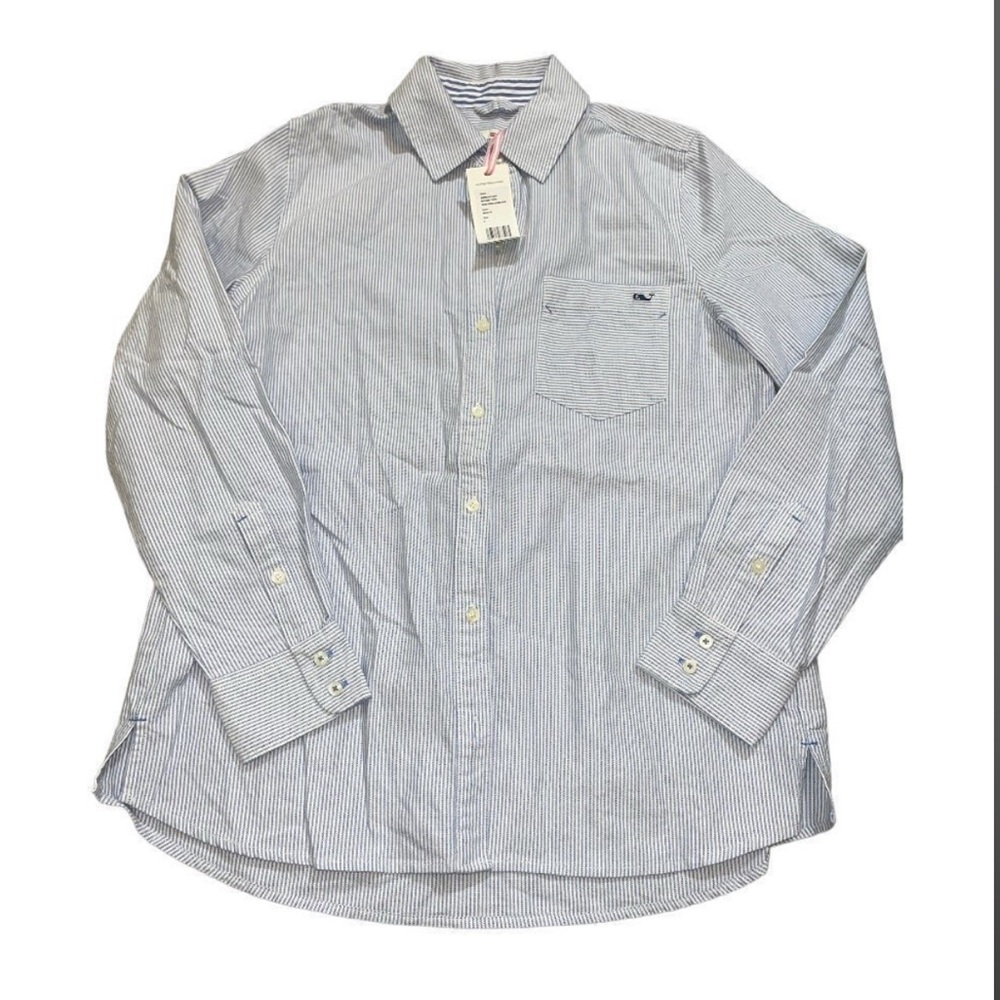 Vineyard Vines Oxford Striped Chillmark Button Down